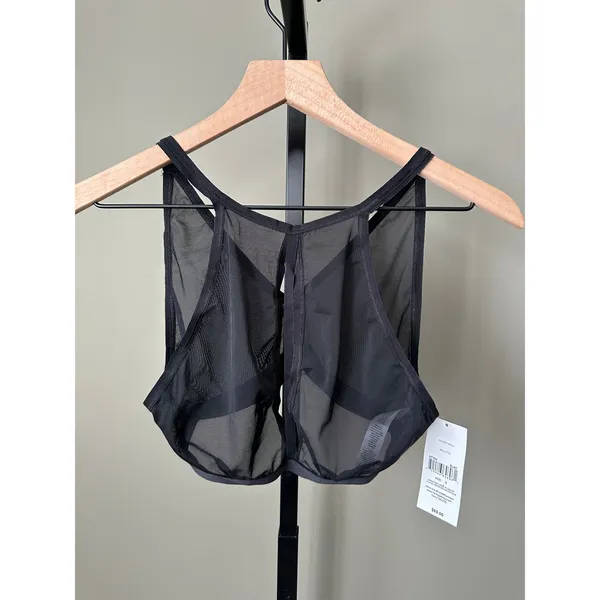 Hanky Panky Women's Ouvert Mesh Bralette Black Small NWT - Image 2