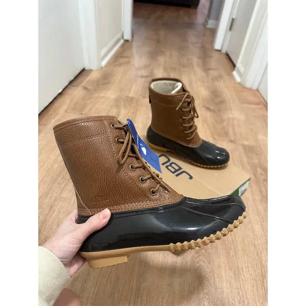 JBU by‎ Jambu | NWT Maplewood Waterproof Duck RainBoots Chocolate Brown Black, 6 - Image 5