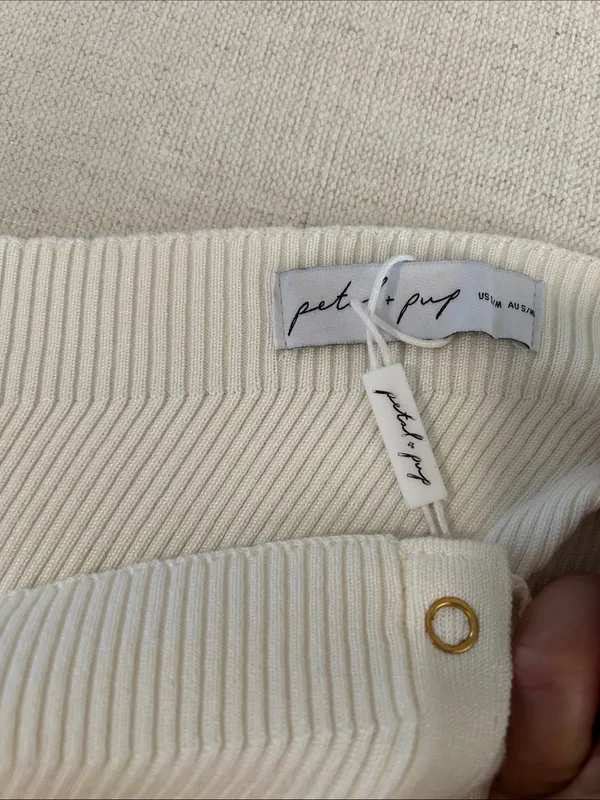 Petal and Pup Mable Top, Cream, Size Small/Medium, NWT - Image 7