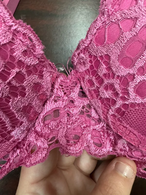 Juicy Couture Pink Push Up Bra Size 34B - Image 2