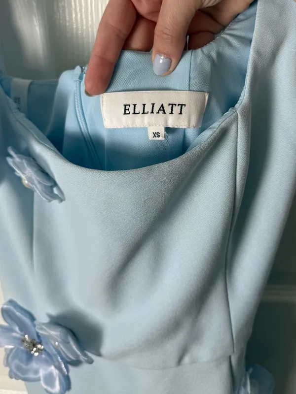 Elliatt Chantelle Dress in Blue XS - Image 11