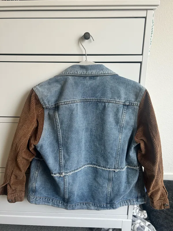 Lucy Avenue Denim and Corduroy Jacket - Image 2