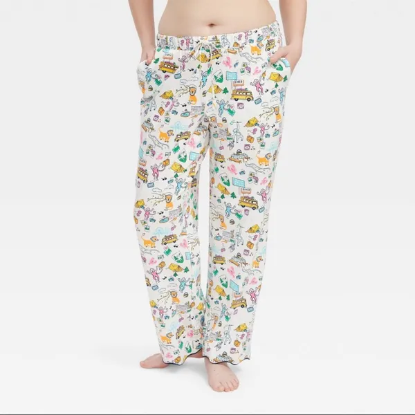 New nwt roller rabbit x target road trip long sleeve pajama set size small - Image 4