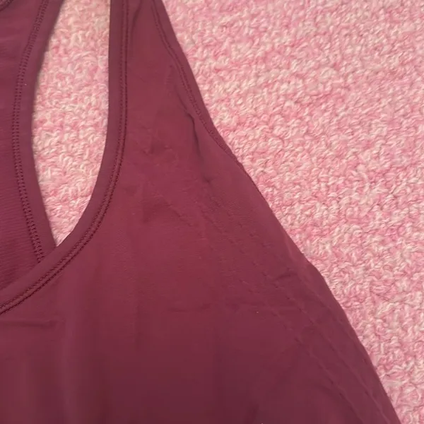 Athleta Rasberry/pink razor back tank top - Image 8