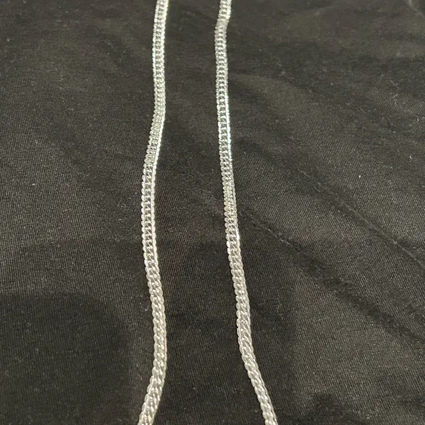 Elegant Silver Chain Necklace S925 - Image 6