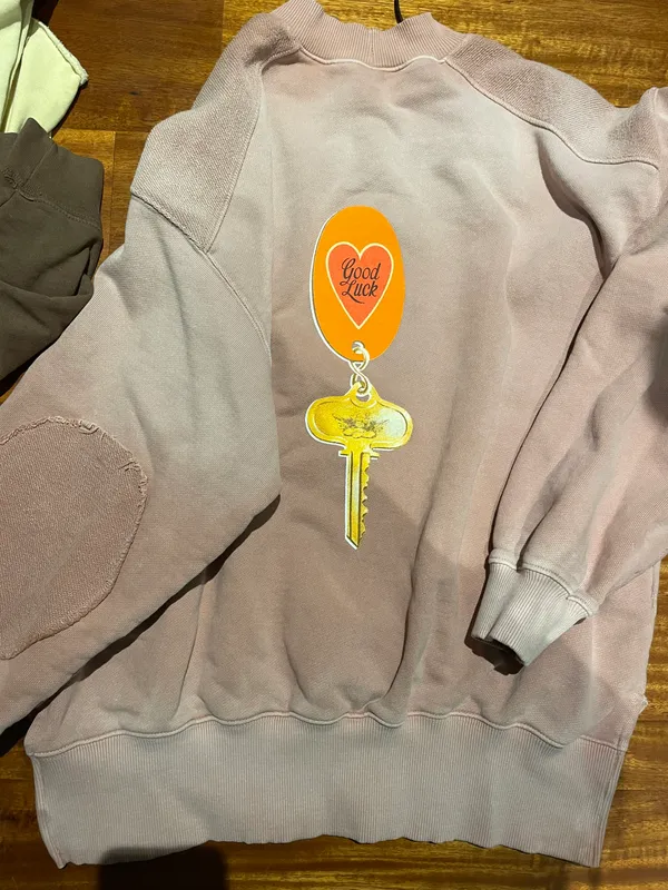 Boys Lie Key To Heart Sweatshirt - Image 5