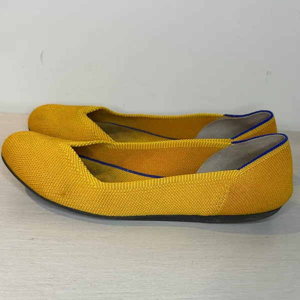 Rothy’s Yellow Rounded Toe Flats - Image 2