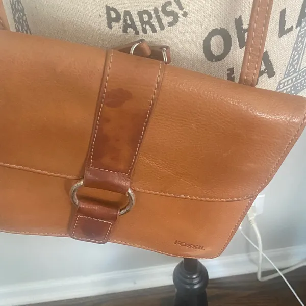 Fossil Tan Crossbody Bag - Image 3
