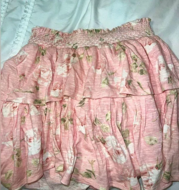 Love Shack Fancy Ruffle Mini Skirt - Image 6