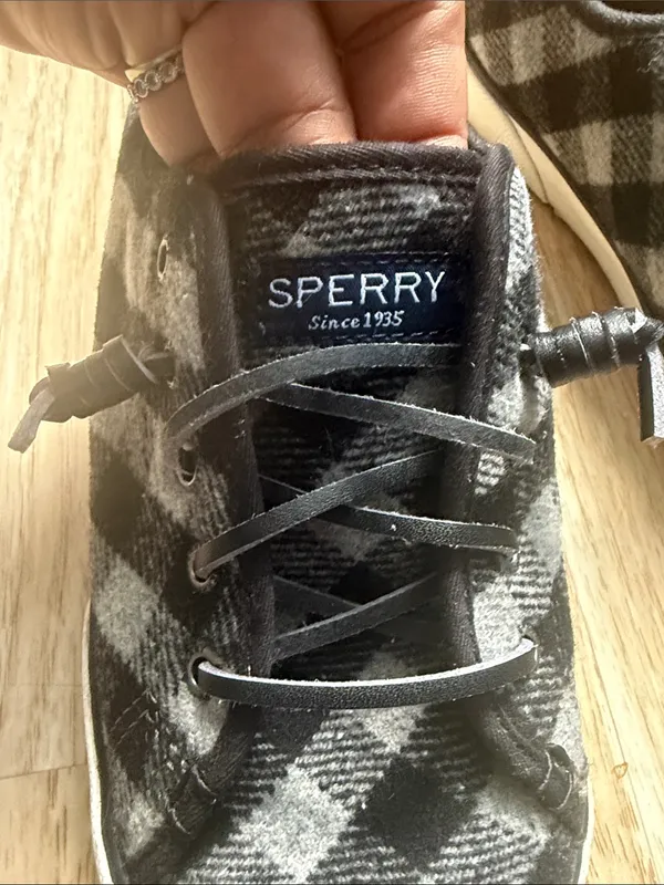 Sperry Top-Sider Pier View Buffalo Check ( STS85107) Women's Sneakers Size 8 - Image 7