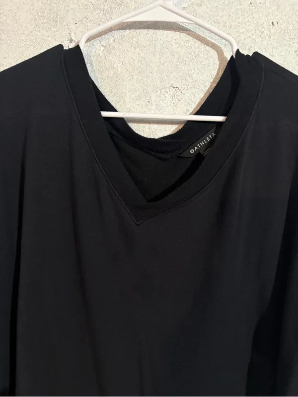 Athleta V-Neck Long Sleeve Tee | Size: Medium - Image 2
