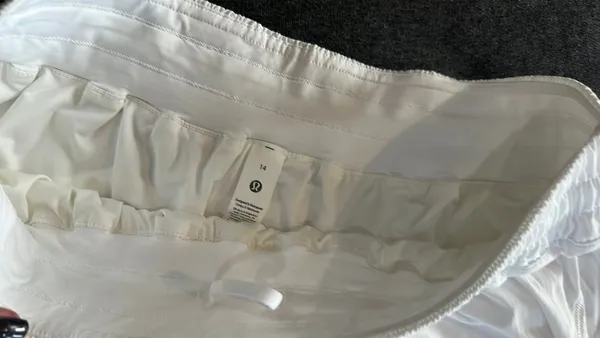 White Shorts Lululemon  - Image 3