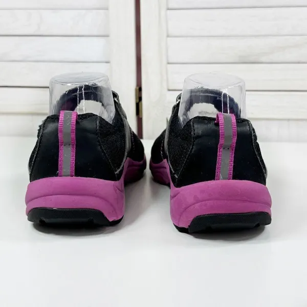 Vionic Sunset Orthotic Mary Jane Comfort Sneakers Shoes‎ Black Pink 7 - Image 7