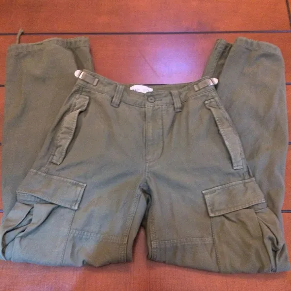 TNA Green Cargo jeans 00 pants - Image 3