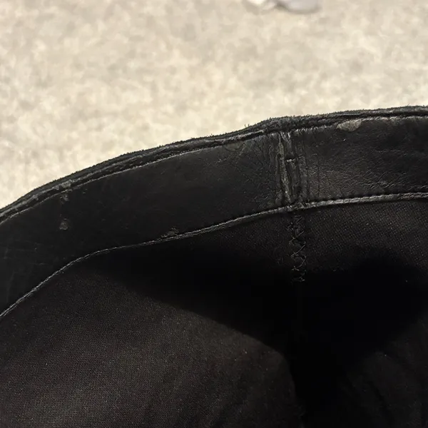 Franco Sarto Black Suede Over the Knee Ellyn Boots 7.5 - Image 5