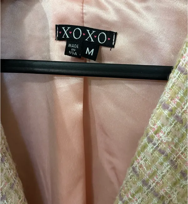 XOXO Vintage tweed blazer - Image 2