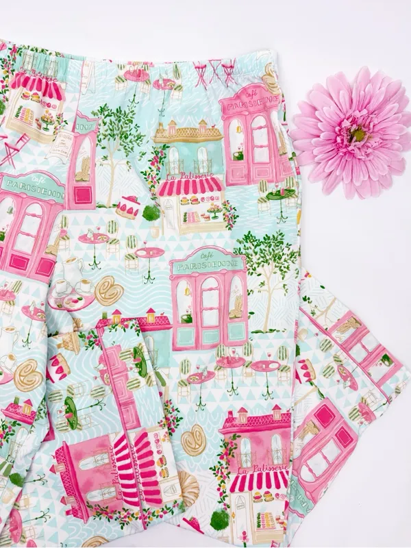 BedHead X Anthropologie Parisian Delight Classic Jersey Pajama Set Long Sleeve - Image 13