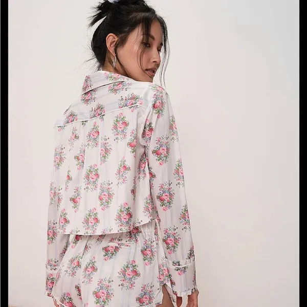 For Love And Lemons Lilah Sleep Shirt - Image 2