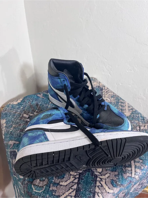 Nike Air Jordan 1 Retro High OG Tie-Dye 2020 CD0461-100 Size 7 RARE - Image 3