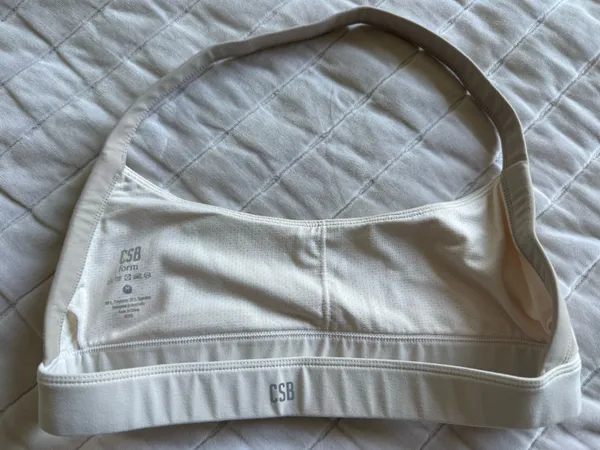 CSB Form Halter bra White Size M - Image 2