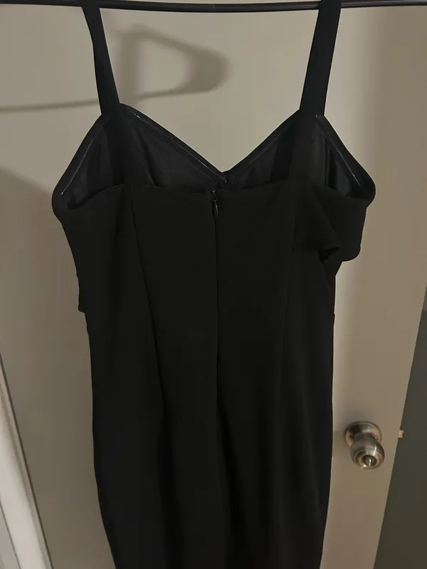 Lulus Black Ruffle Formal Dress - Image 5
