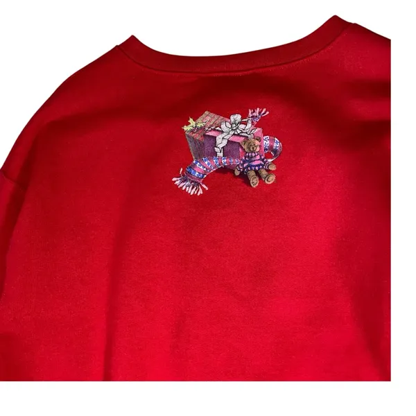VINTAGE NORTHERN REFLECTIONS Teddy Bear Christmas Sweatshirt - Image 5
