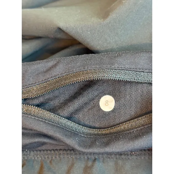 Lululemon Fast and Free High-Rise Tight 25 Nulux Black Leggings Pockets Size 14 - Image 9