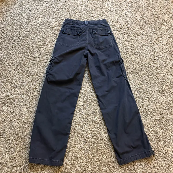 American Eagle Black Cargo Pants y2k Grunge Size Women’s 2/XS Regular - Image 6