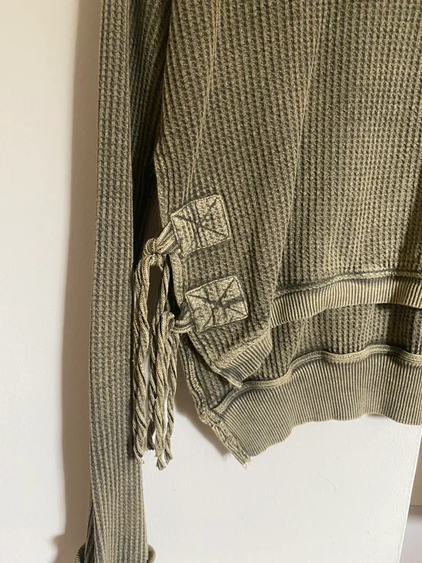 Free People Waffle Long Sleeve - Image 2