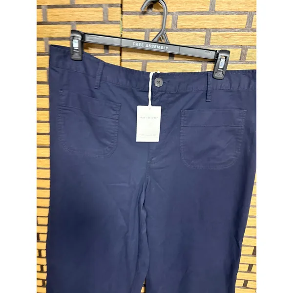 Free‎ Assembly Navy Wide Leg Pants Size XL - Image 3