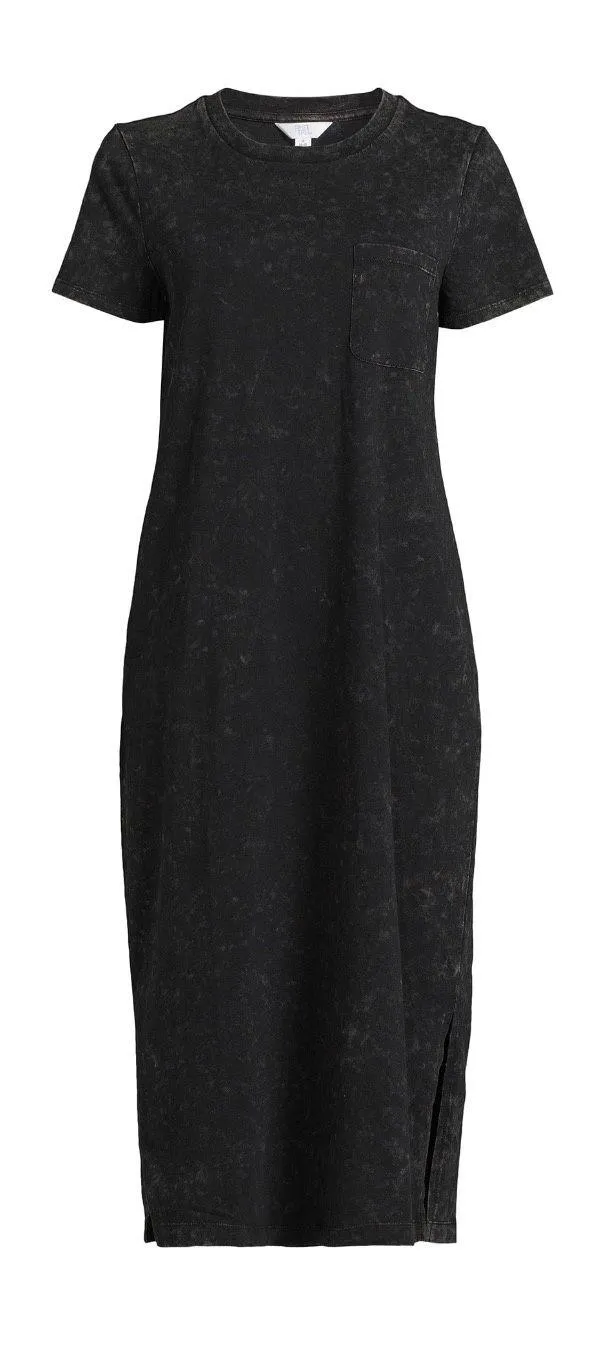Time and Tru Cotton Midi T-Shirt Dress - Image 3
