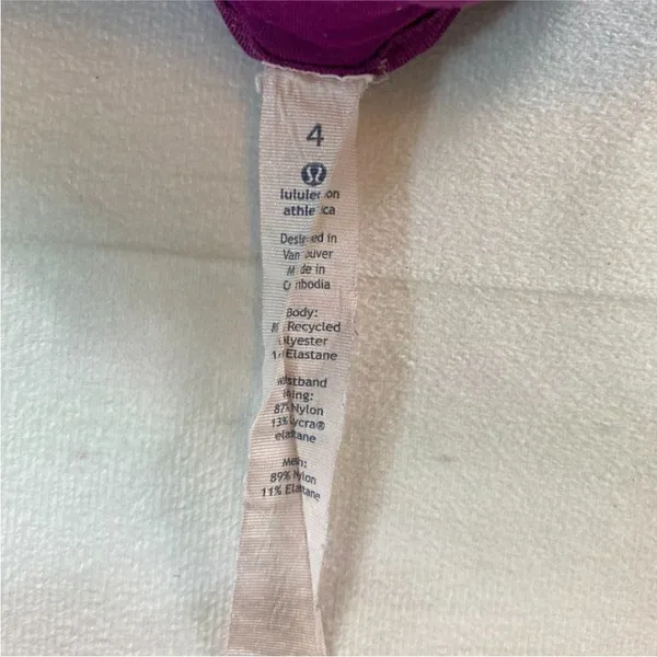 Lululemon Making Moves Short In Regal Plum Sz 4 - Image 5