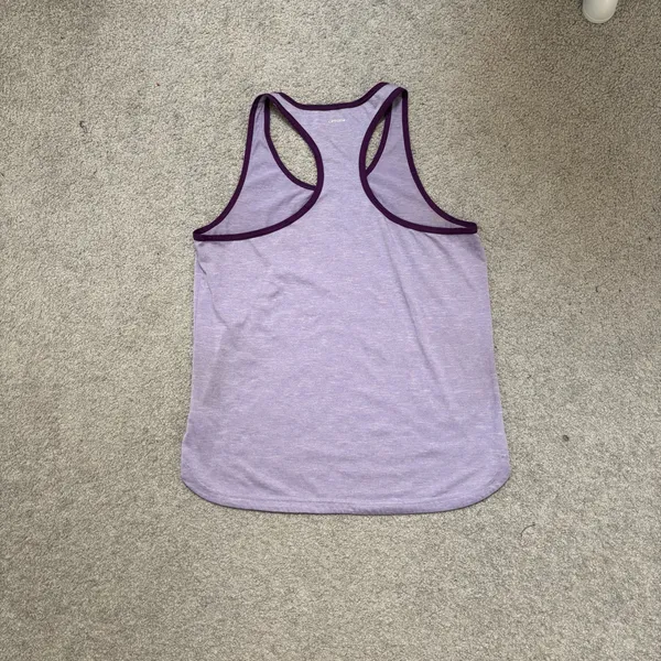 Adidas Climalite Heathered Light Purple Racerback Athletic Tank Top - Image 7