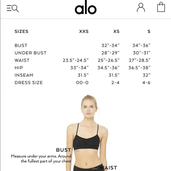 ALO Women’s Activewear Capri Black Size undefined - Image 12