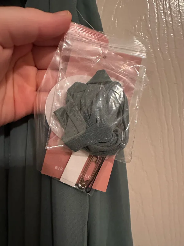 Birdy Grey Convertible Bridesmaid Dress Grace Chiffon Sea Glass - Image 15