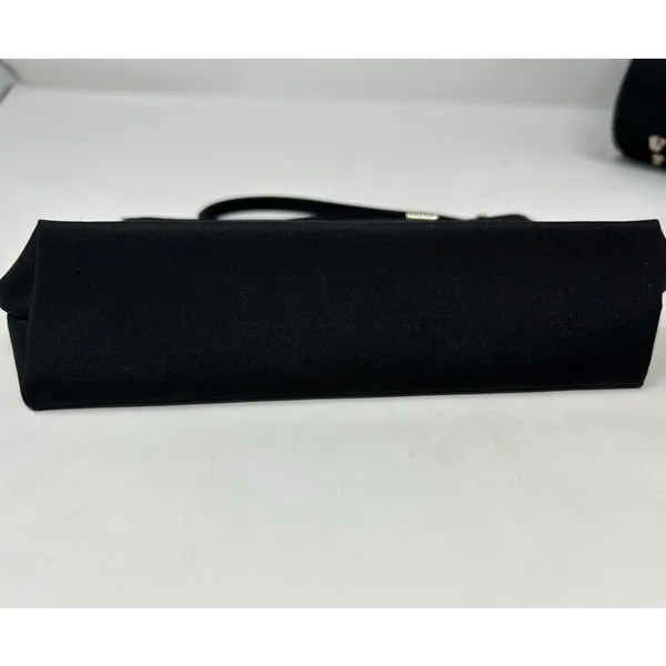 Women's Small Black Handbag School Bus Rulers Apples Crayons Notebook‎ - Image 10