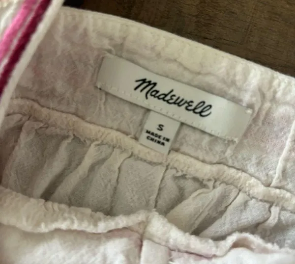 madewell embroidered sandblossom blouse - Image 5
