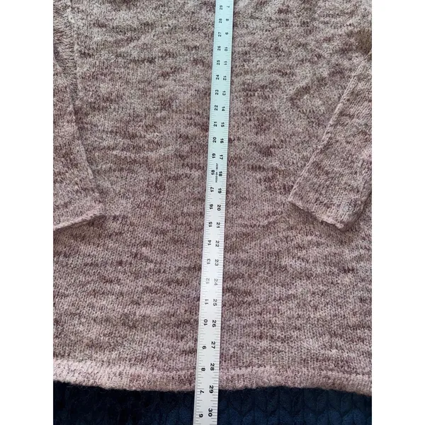 Free People Women's Pink‎ Oversized Sweater Size Small - Image 8