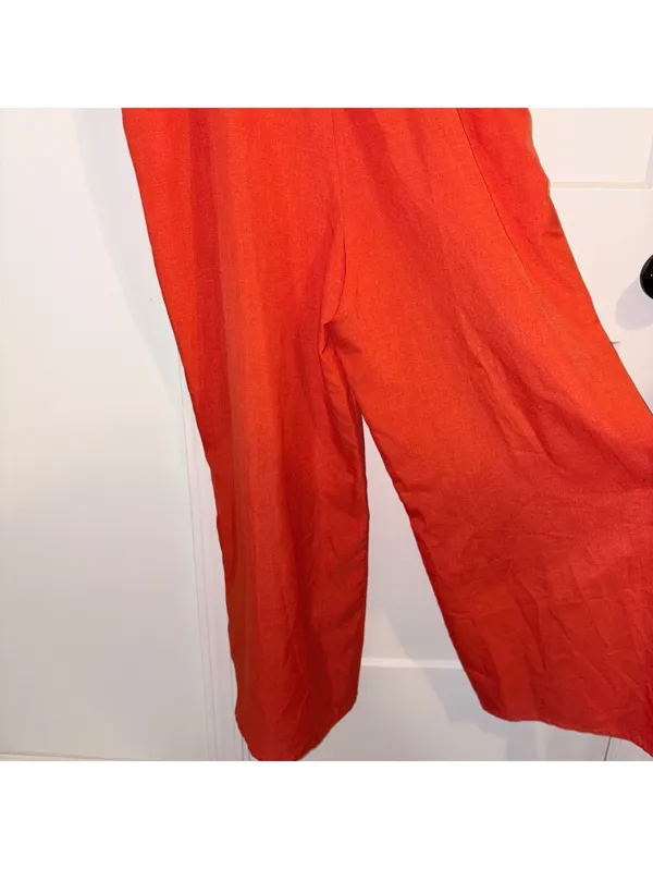 Flying Tomato $110 Woman’s M Open Back Wide Leg sleeveless jumpsuit - Image 8