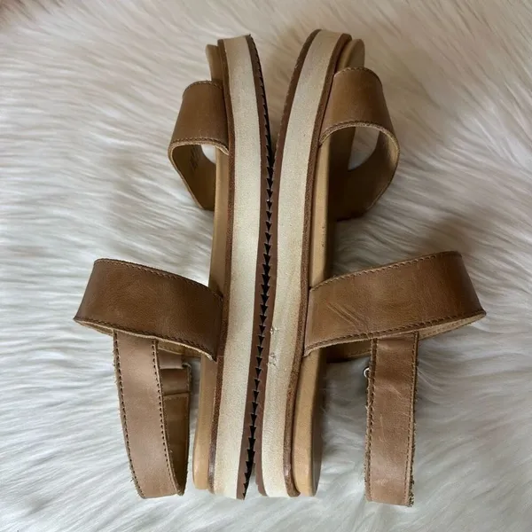 Nisolo Go-To Platform Sandals In Almond Size 9.5 - Image 7
