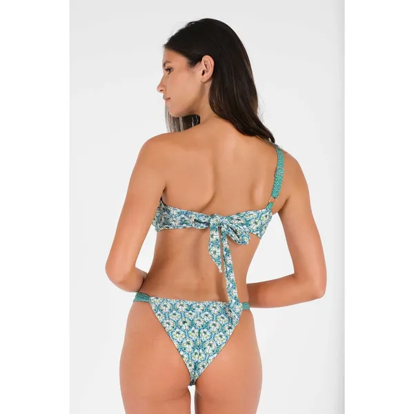 Blackbough Swim Palmera Giana One Shoulder Asymmetrical Bikini Top Size S NWOT - Image 2