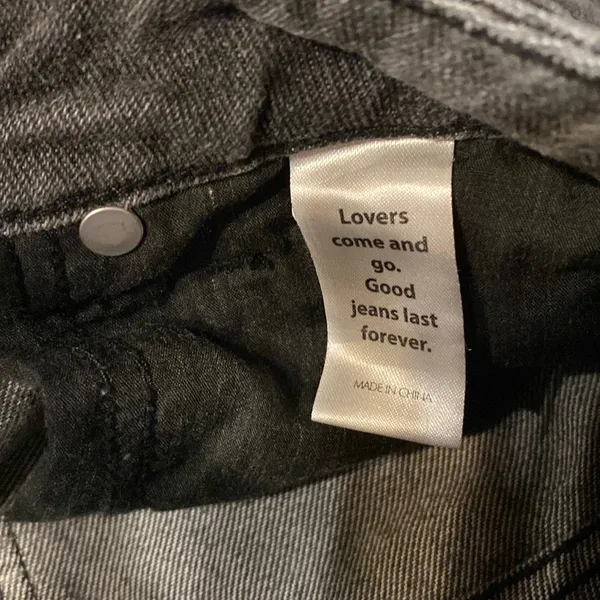 PACSUN Distressed Grey Mom Jeans Size 30 - Image 8