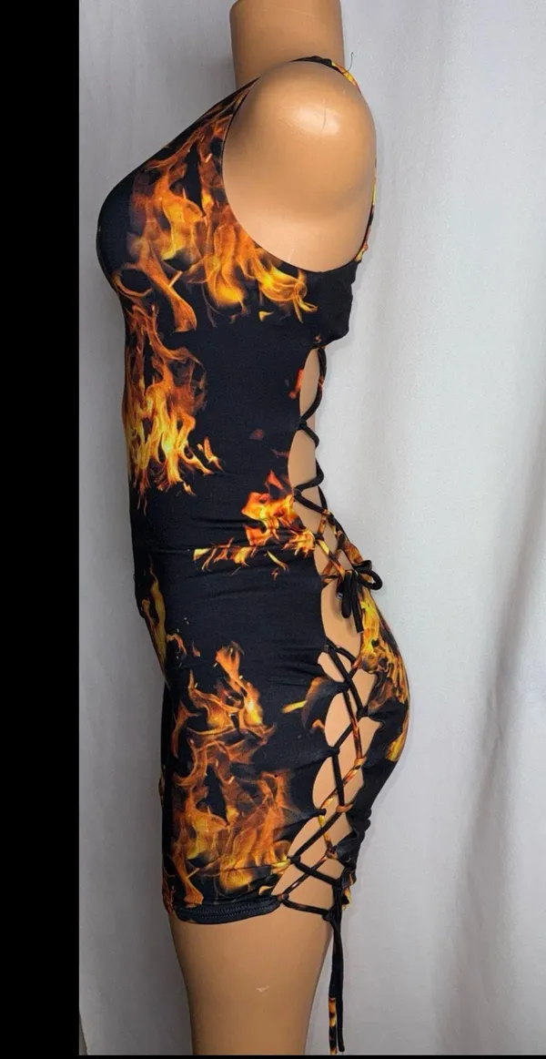 Cherry mellow fire romper - Image 4