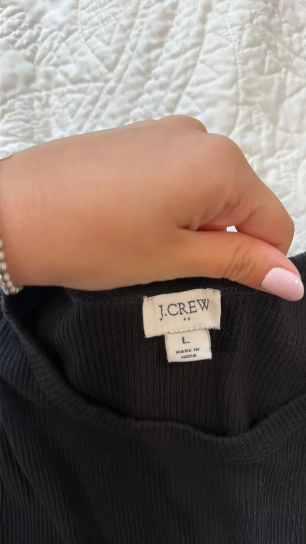 J.Crew Dress Black - Image 5