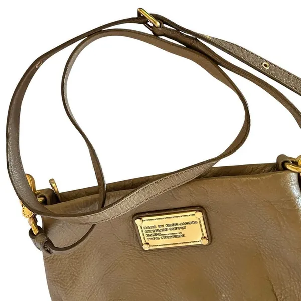 Marc by Marc Jacobs Classic Q Percy Tan Leather Crossbody Bag - Image 8