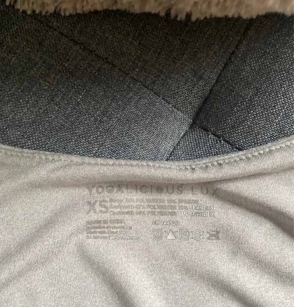 Workout crop tank Gray - Image 3