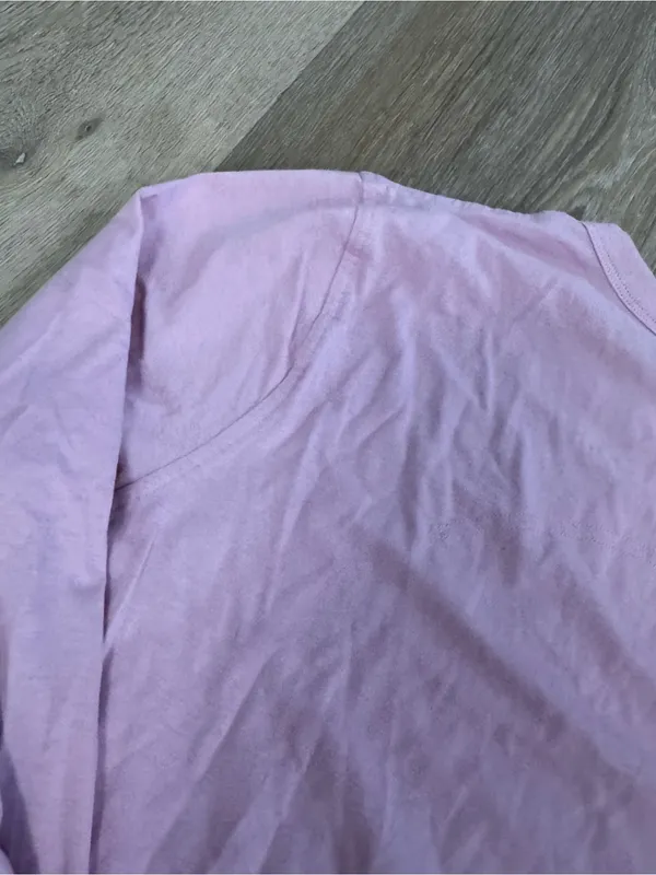 Lululemon Light Pink Long Sleeve Crewneck Top - Image 6