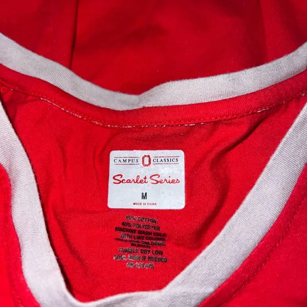 ohio state tee 61 Red Size M - Image 4