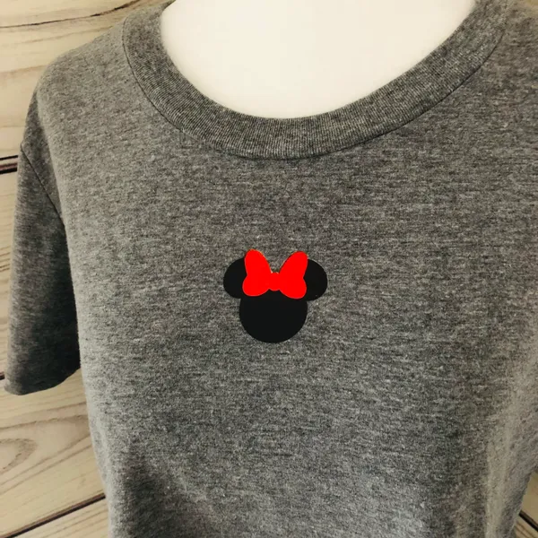 Disney Minnie Mouse Cropped Tshirt - Image 4