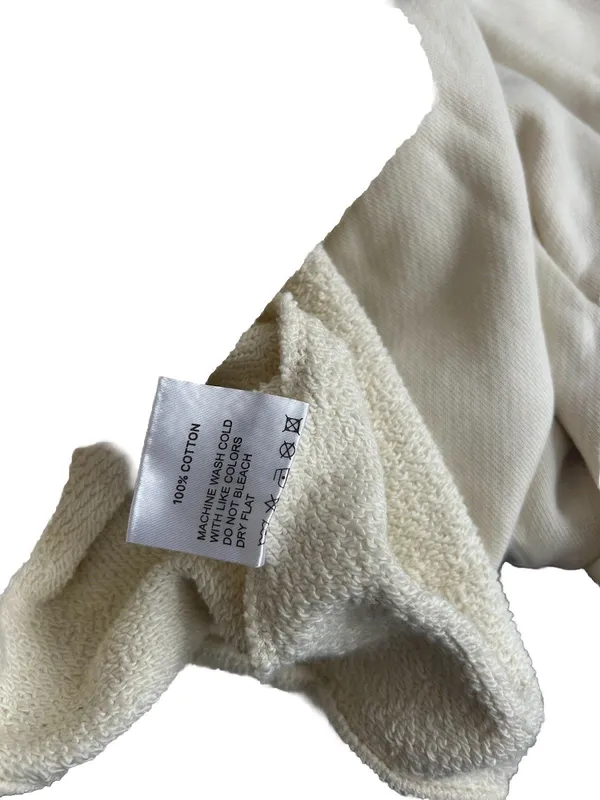 PARKE Bridal Mockneck Sweatshirt Cream And Something Blue Letters S/M Heritage - Image 8
